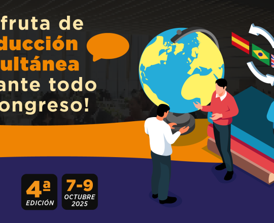 ¡Traducción simultánea durante todo el congreso del LPN!