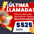 Descuento disponible hasta el 21 de septiembre